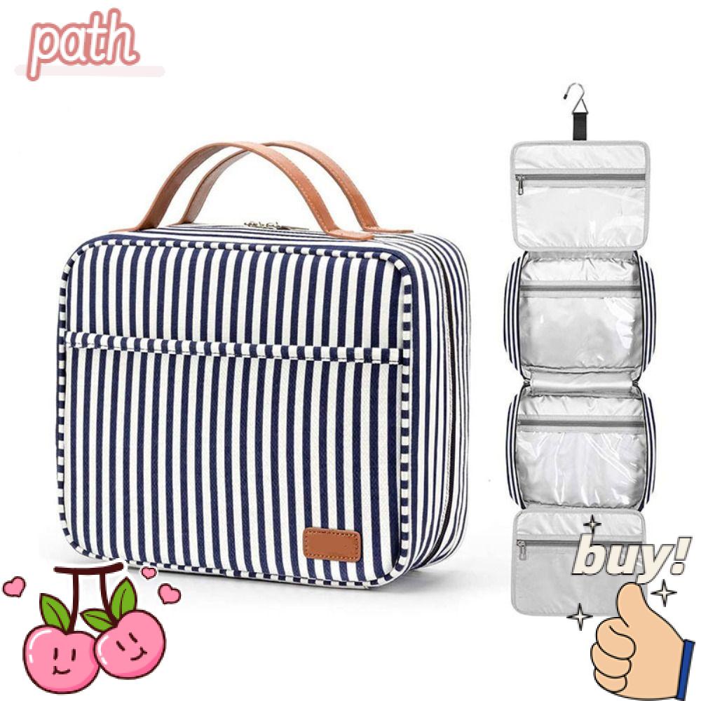 Túi Đựng Đồ Trang Điểm Sức Chứa Lớn Chia Ngăn Khô Và Ướt Tiện Dụng Khi Đi Du Lịch