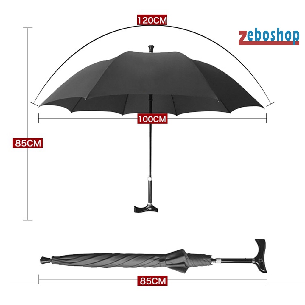 Dù Mở Tự Động Tay Cầm Dài Sáng Tạo Có Thể Thu Gọn