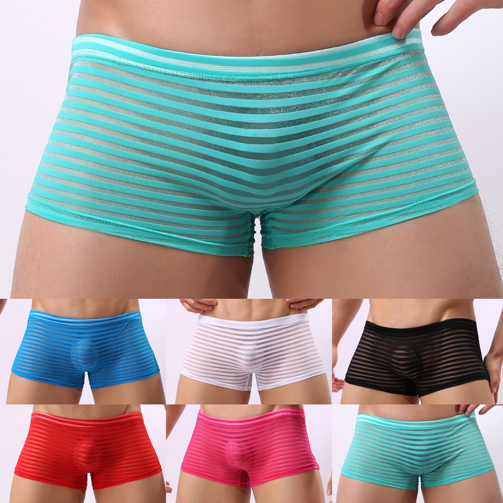 Quần Lót Boxer Thoáng Khí Gợi Cảm Cho Nam