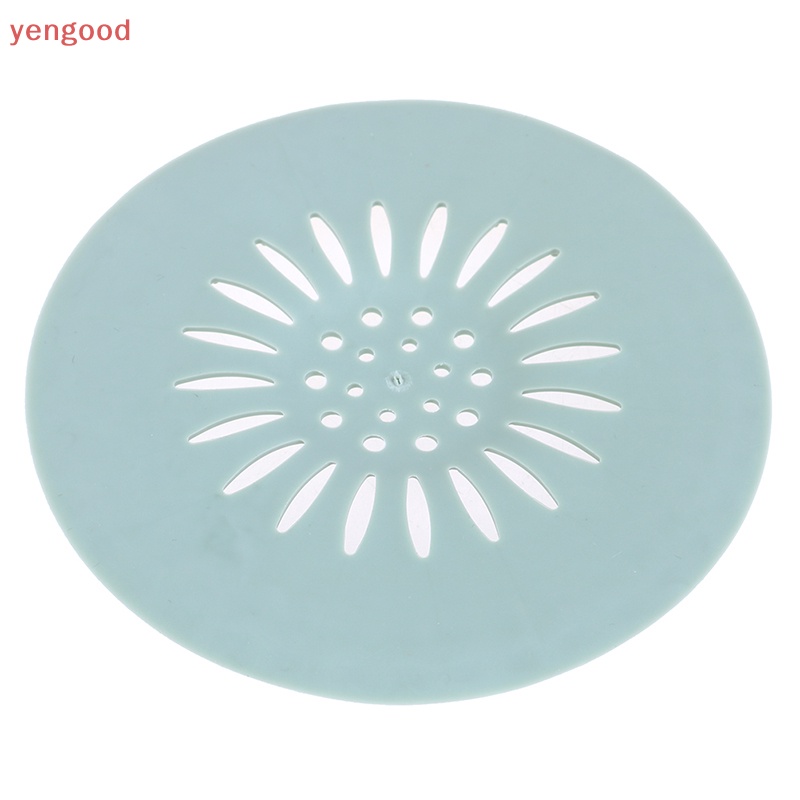 Miếng Chặn Tóc Bằng Silicone Tiện Dụng Cho Bồn Rửa