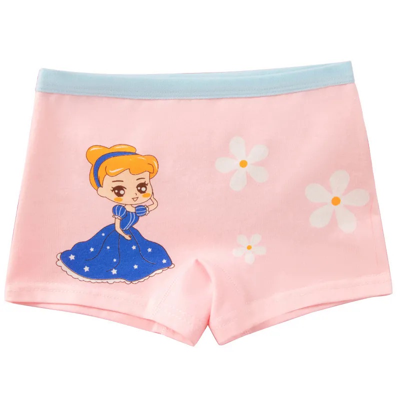 Quần Lót Cotton Họa Tiết Công Chúa Elsa / Nàng Tiên Cá Xinh Xắn Cho Bé Gái