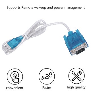 Wired USB 2.0 to Serial RS232 CH340 Chipset 9Pin Adapter Converter Cable