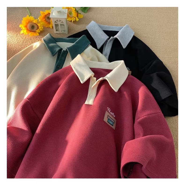 Áo Thun Cotton Ngắn Tay Phong Cách Retro Đường Phố Mỹ Thời Trang Mùa Hè Cho Nam