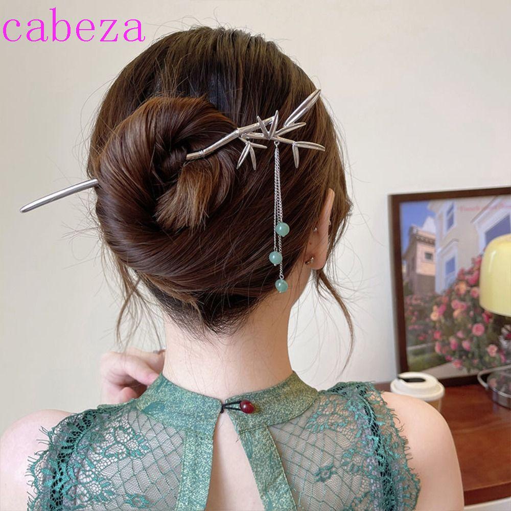 Trâm Cài Tóc Hình Chiếc Lá Bằng Hợp Kim Chống Trượt Phong Cách Vintage Thời Trang Dành Cho Nữ