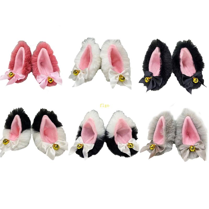 Kẹp Tóc Hình Tai Mèo Hoạt Hình Phong Cách Lolita