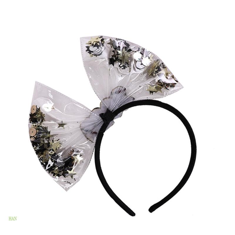 Băng Đô Nơ Co Giãn Xinh Xắn Theo Phong Cách Năm Mới 2022