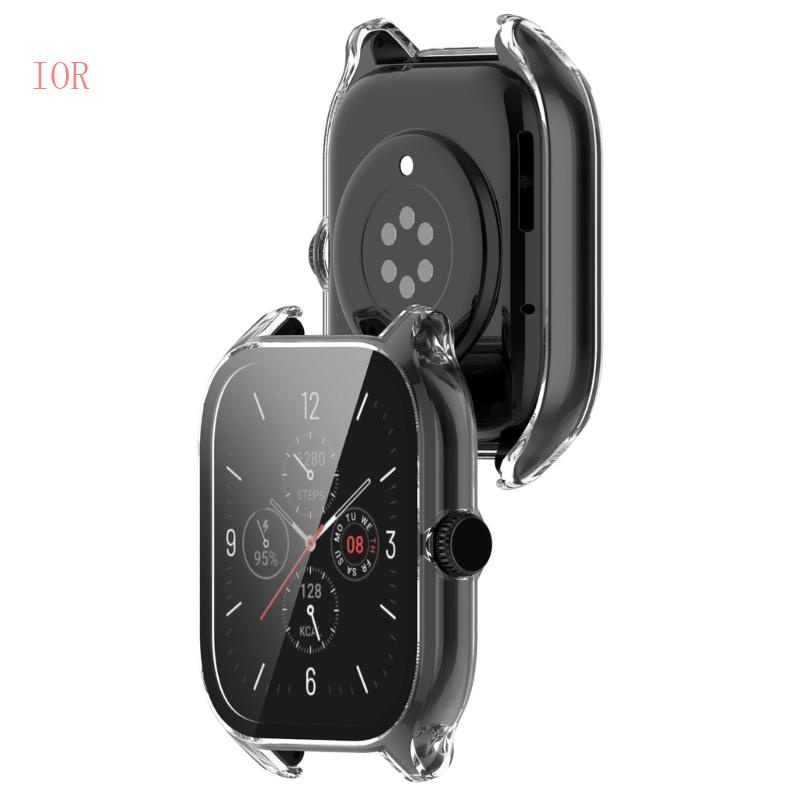 Ốp Bảo Vệ Chống Trầy + Kính Cường Lực Cho Đồng Hồ Thông Minh GTS4