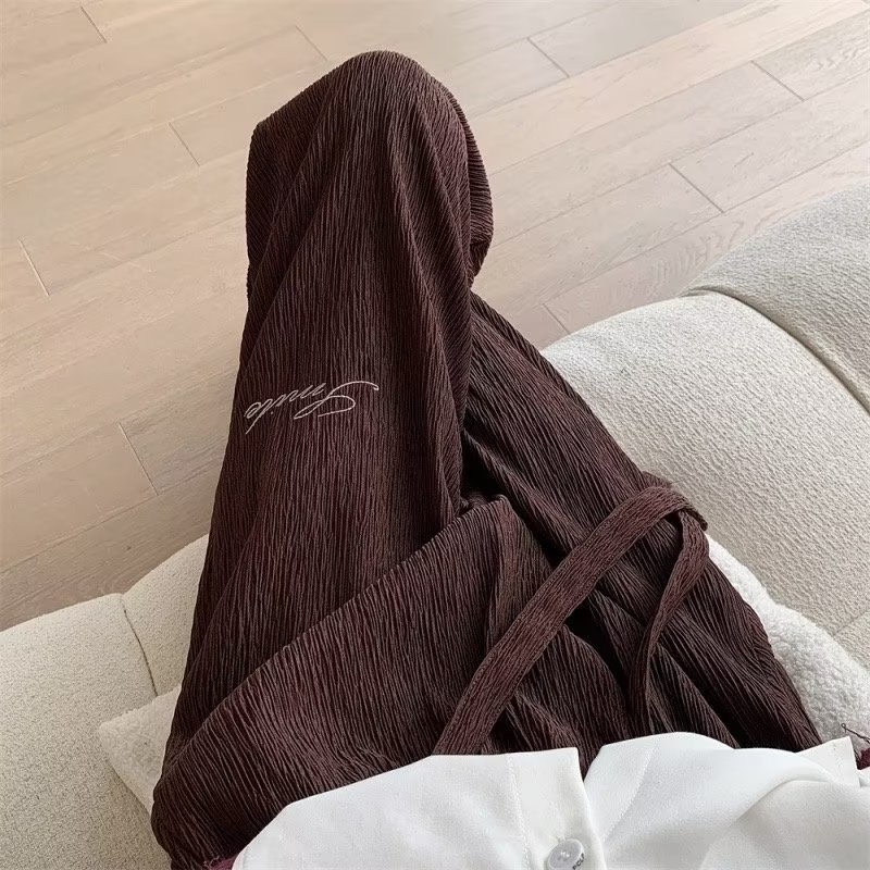 Quần Dài Dáng Rộng Phong Cách Đường Phố Thời Trang Thu Đông Cho Nam