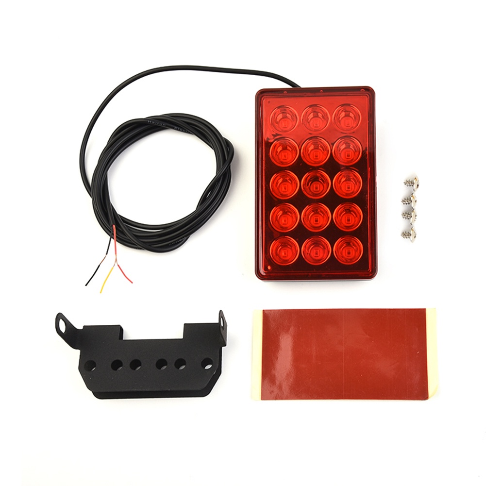 Đèn LED Đuôi Xe Tải 12V 3RD Thấu Kính F1 Phong Cách