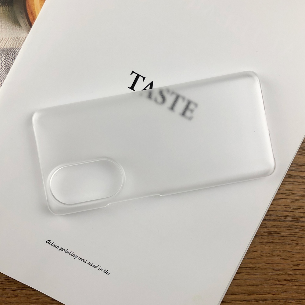 Ốp Điện Thoại PC Cứng Siêu Mỏng Mặt Nhám Chống Dấu Vân Tay Cho OPPO A17 A17K Reno 8T 5G 4G