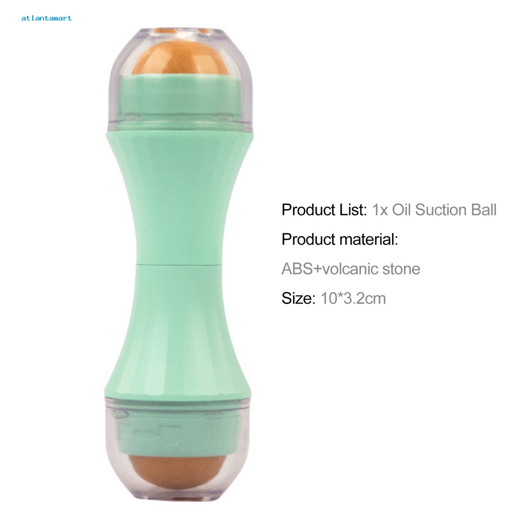 Túi Đựng Đồ Dùng Cao Cấp Tiện Dụng| Bóng Lăn Thấm Dầu Đá Núi Lửa Hai Đầu Di Động Hiệu Quả Dễ Mang Theo Có Thể Tái Sử Dụng