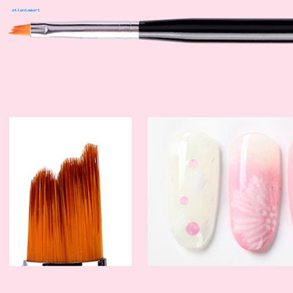 Túi Đựng Đồ Dùng Cao Cấp Tiện Dụng| Cọ Vẽ Trang Trí Móng Tay Nghệ Thuật Hình Cánh Hoa Với Tay Cầm Ngắn Nhiều Hình Dạng Khác Nhau