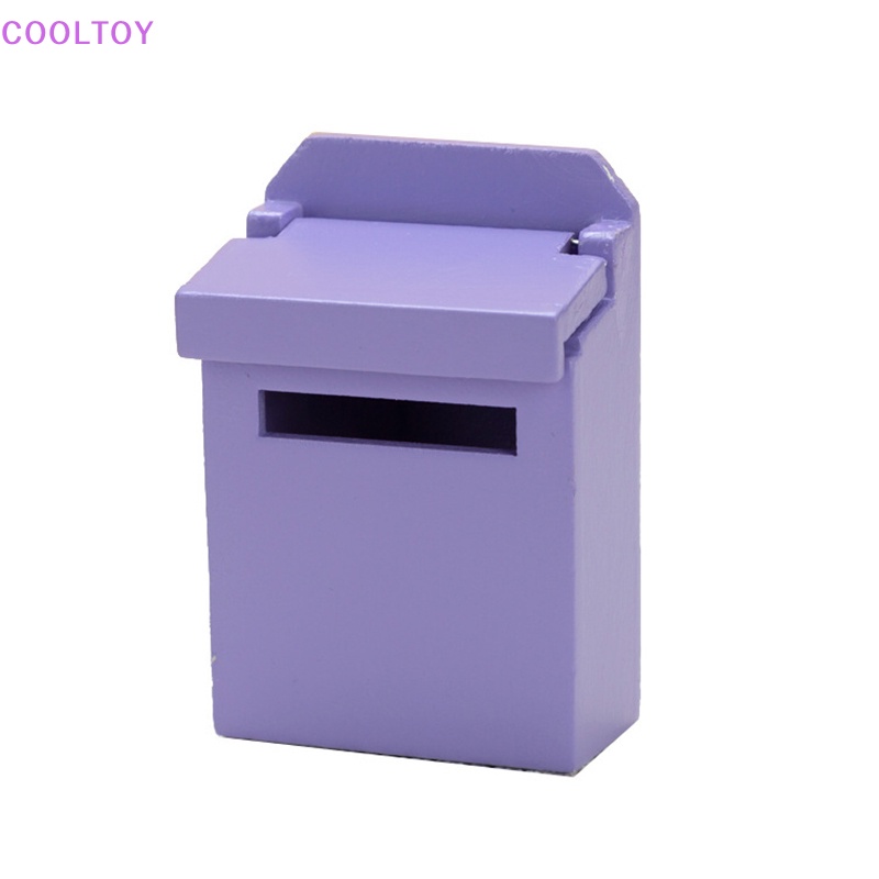 Cooltoy 1 Mô Hình Hộp Thư mini Nhiều Màu Trang Trí Nhà Búp Bê
