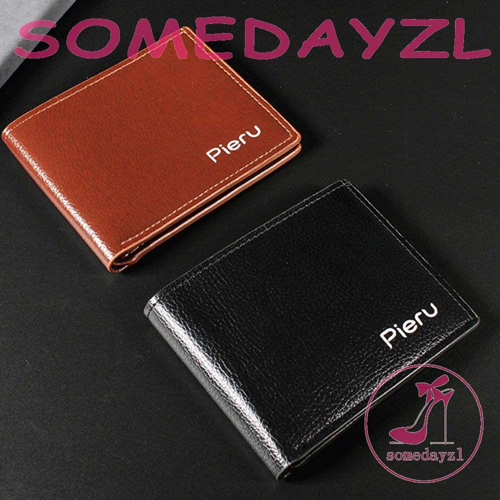Ví Da PU Đựng Thẻ ID / Danh Thiếp Cỡ Lớn Không Khóa Kéo Cho Nam