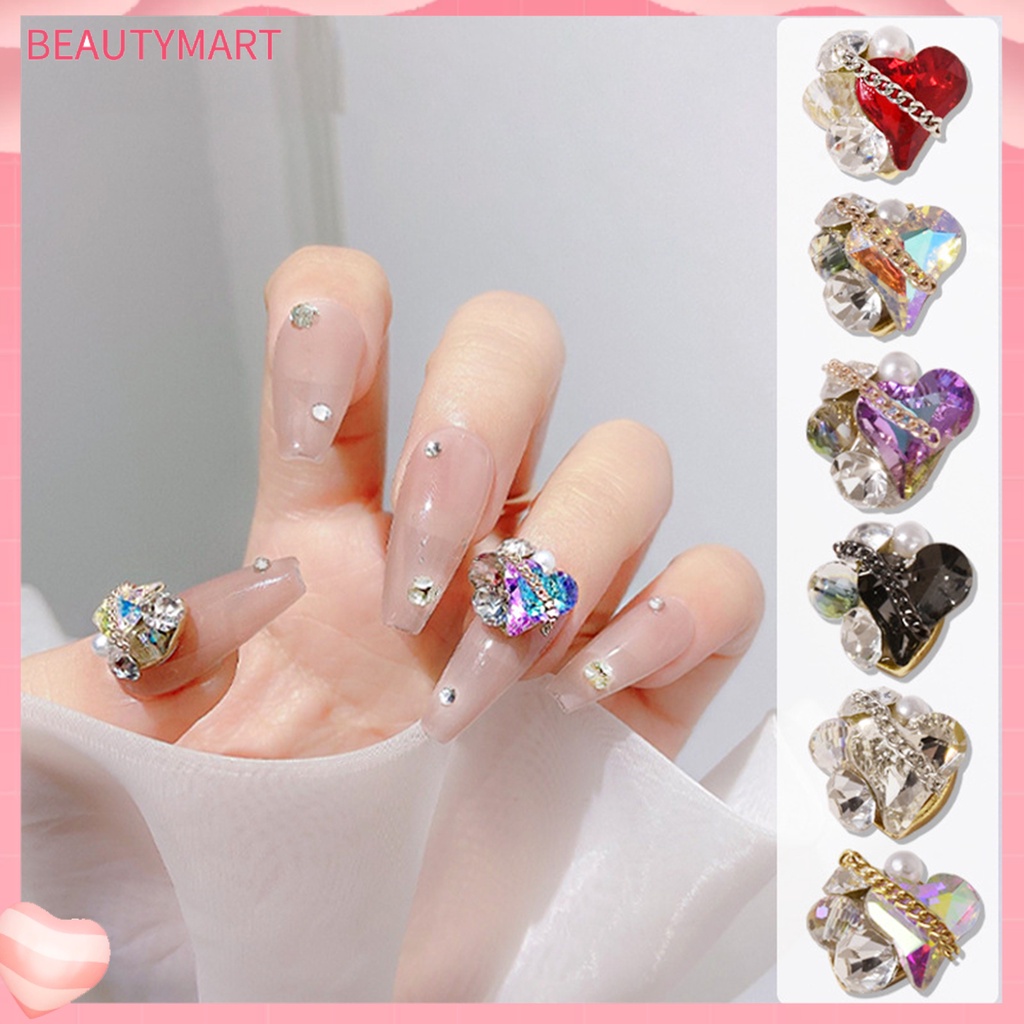 Set 3 Phụ Kiện Trang Trí Móng Tay Tạo Hiệu Ứng 3D Sang Trọng