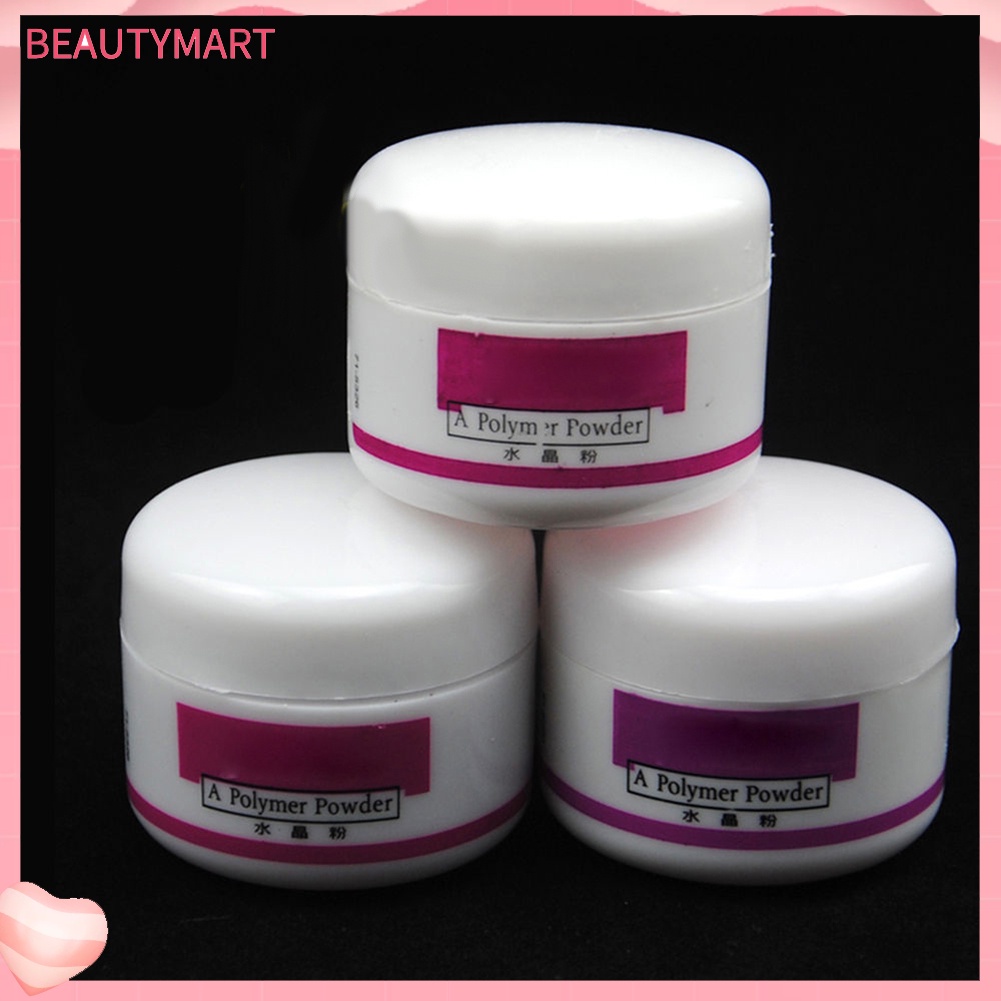 Bộ 3 Hộp Bột Acrylic Lấp Lánh Trang Trí Móng Tay Chuyên Nghiệp DIY