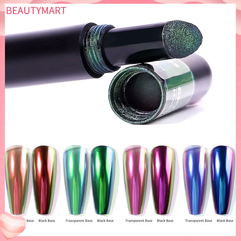 Bút Trang Trí Móng Nghệ Thuật Tạo Hiệu Ứng Gương Lấp Lánh ABS Dành Cho Salon Làm Móng