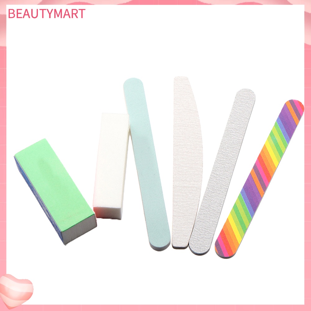Set 6 Khối Mài Dũa Móng Tay Chuyên Dụng