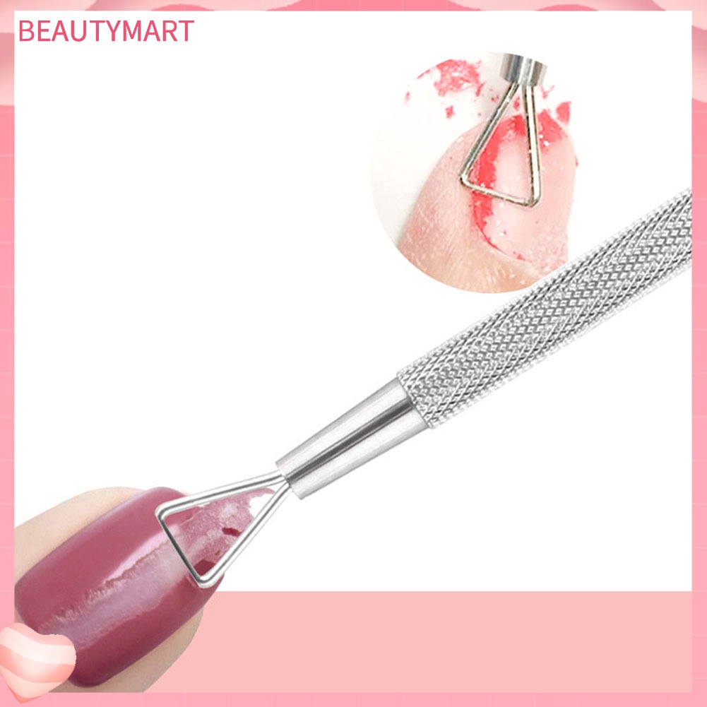Dụng Cụ Tẩy Sơn Móng Tay Bằng Thép Không Gỉ Tiện Dụng Dành Cho Nữ