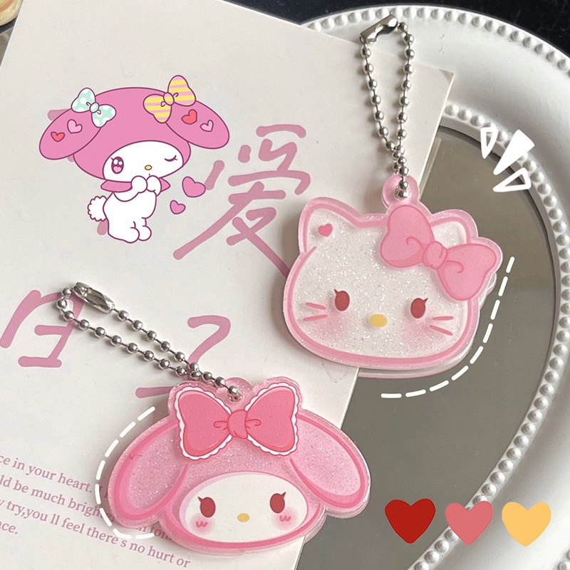 Móc Chìa Khóa Bằng Acrylic Hình Kuromi Dễ Thương