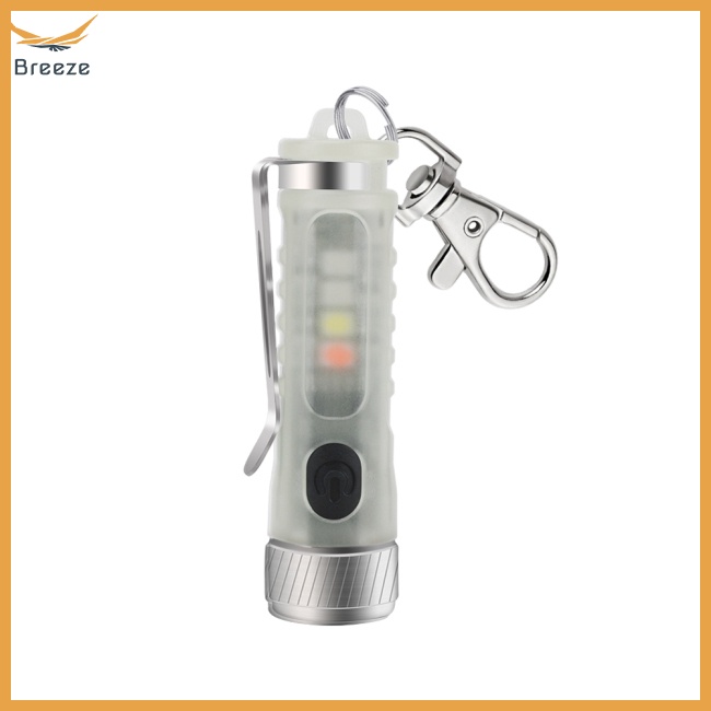 Đèn Pin Mini Usb-c Sạc Nhanh Đa Năng Có Kẹp Gắn Chìa Khóa Tiện Dụng