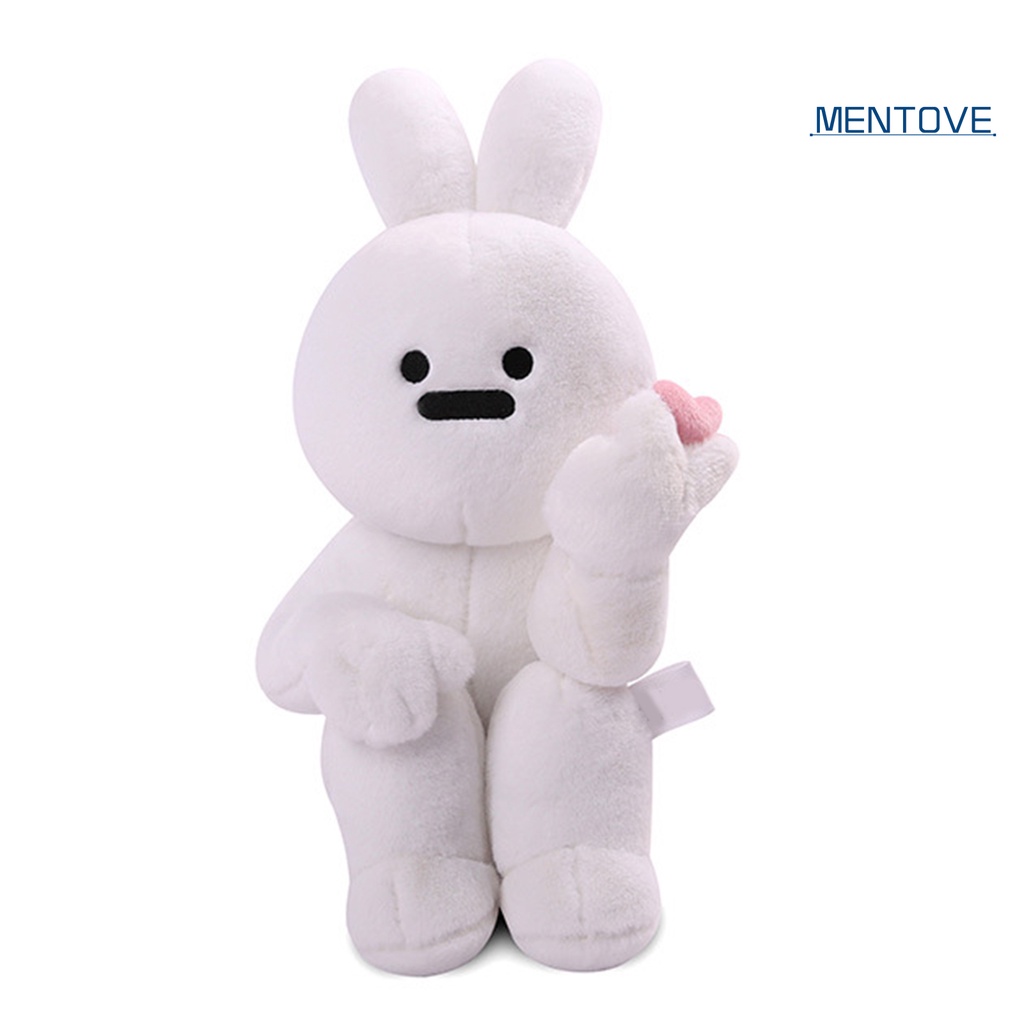 Thỏ Nhồi Bông 28cm Bằng Cotton Mềm Mại Dễ Thương Trang Trí Nhà Cửa