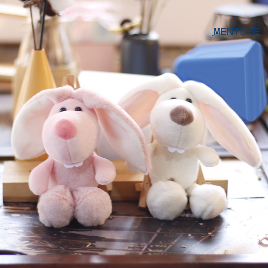 Thú Nhồi Bông Hình Chú Chó Hoạt Hình Tai Dài Độ Co Giãn Cao Thoáng Khí Có Thể Giặt Rửa Cho Bé