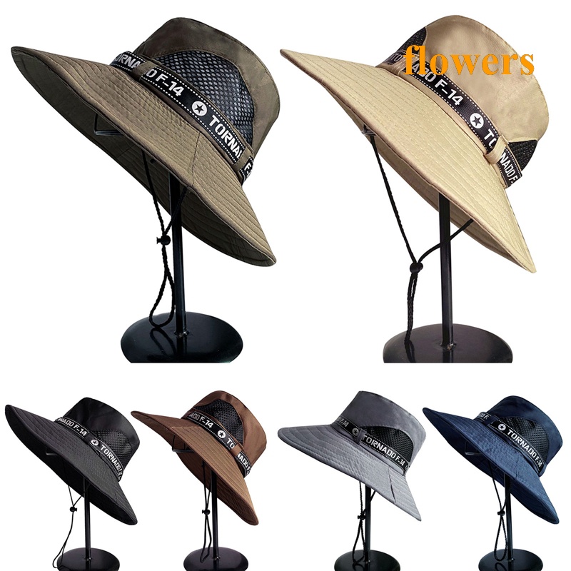 Mũ Rộng Vành Họa Tiết Rằn Ri Cho Nam