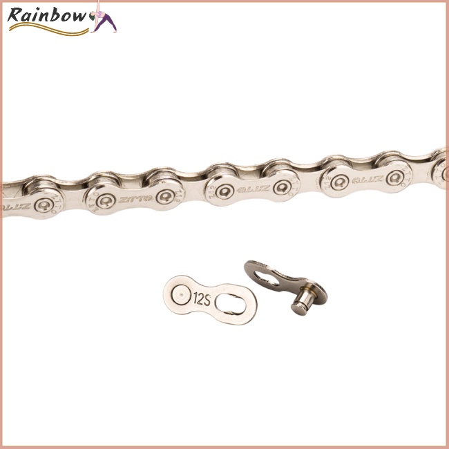 Dây Xích Xe Đạp Leo Núi 12 Tốc Độ 126 Khớp Siêu Nhẹ Chống Rỉ Sét Có Thể Tái Sử Dụng