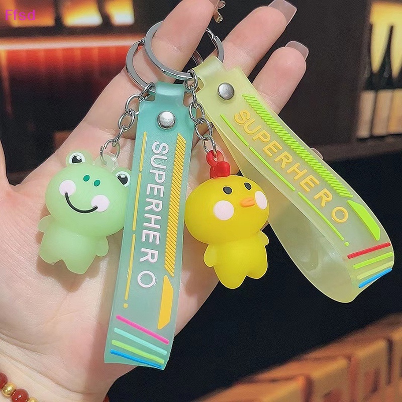 {Ffsd} Móc Khóa Resin Mặt Hình Thỏ / Gấu Hoạt Hình Thời Trang Cho Nữ / Chìa Khóa / Điện Thoại Di Động / Quà Tặng Bán Chạy