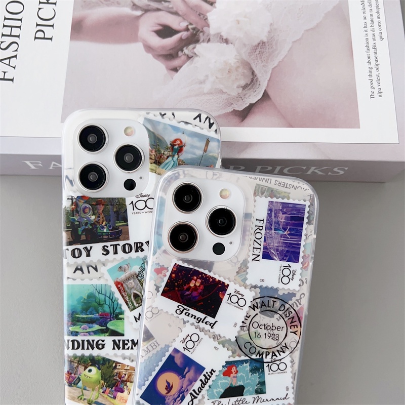 Ốp Điện Thoại Họa Tiết Hoạt Hình Disney Cho IPhone 14 Pro Max 100 14 Pro / 14 / 13 Pro Max / 13 Pro / 13 / 12 Pro Max / 12 Pro / 11