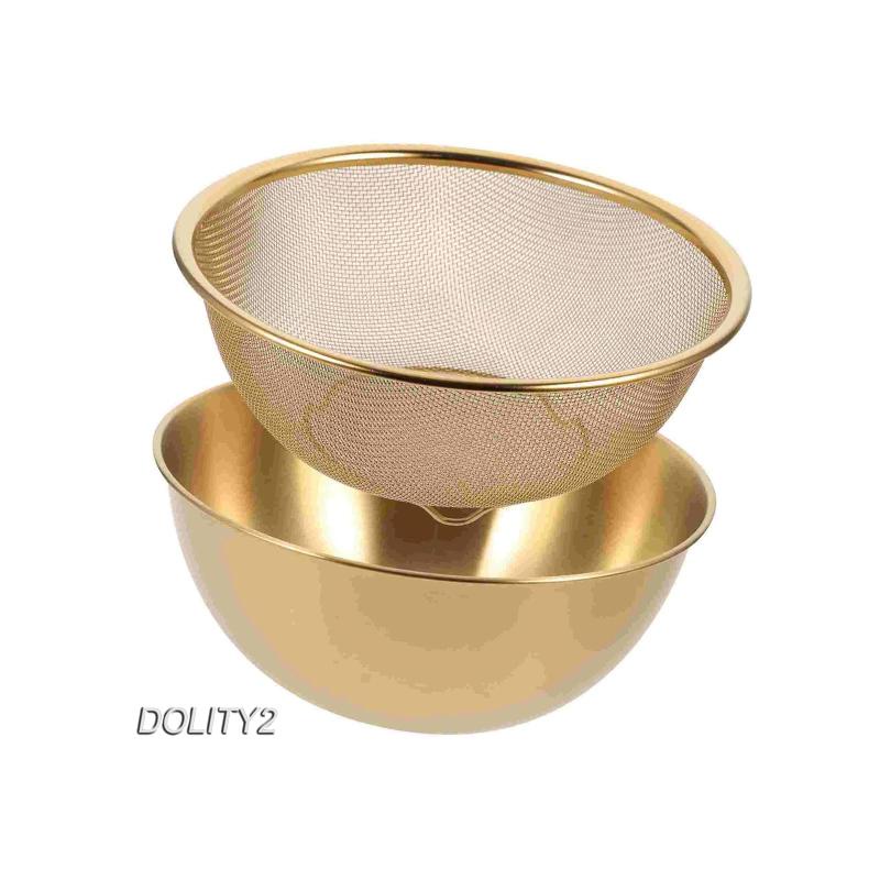 [Dolity2] Rổ Rửa Trái Cây Bằng Thép Không Gỉ