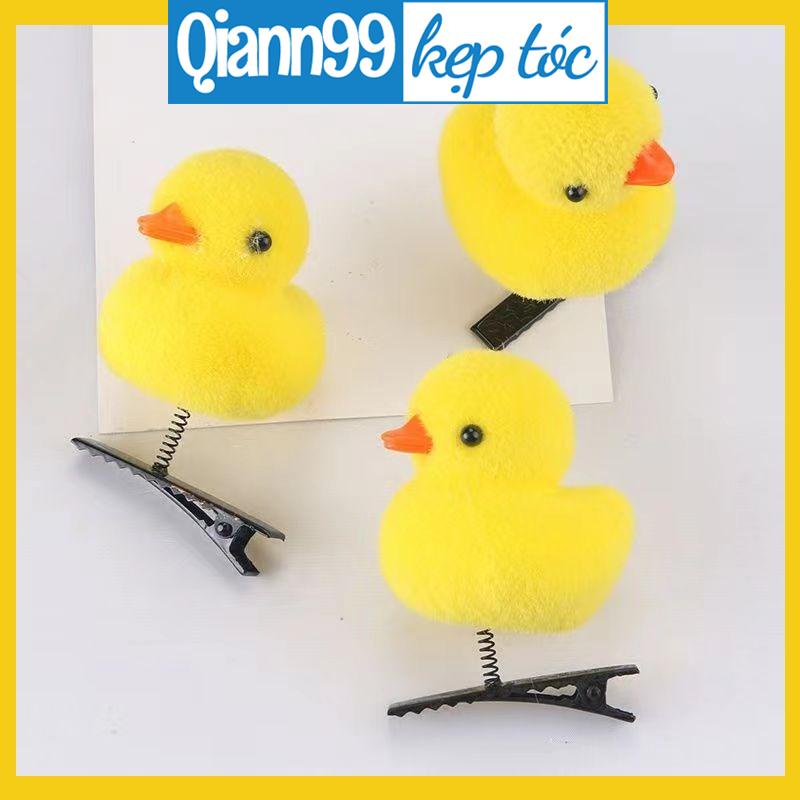 💓Kẹp Tóc Mái Hình Vịt,Gà Vàng Nhỏ Xinh Xắn Dễ Thương Cho Con Gái