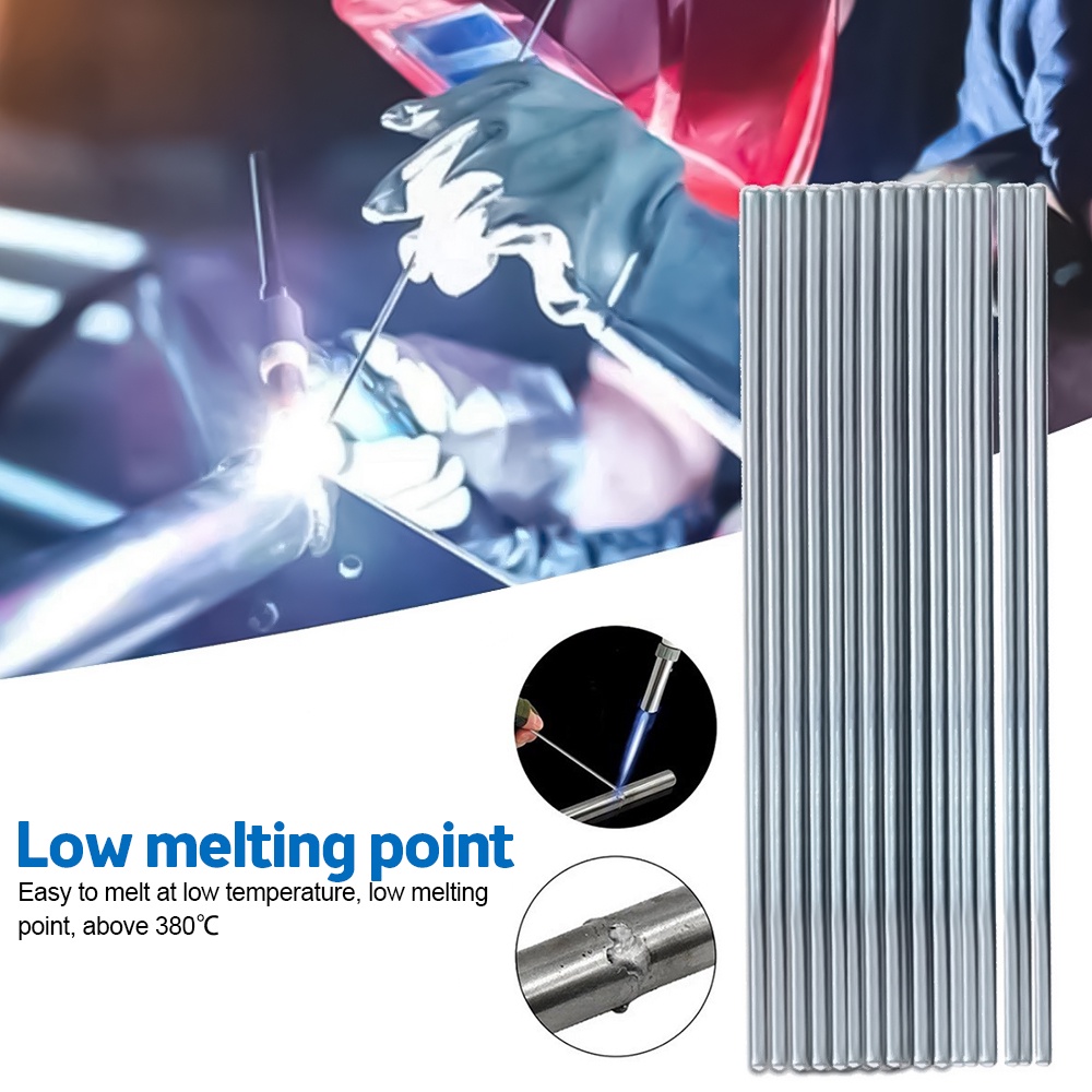 Set 10/ 50 que hàn RIRIHI bằng nhôm thông dụng dễ sử dụng