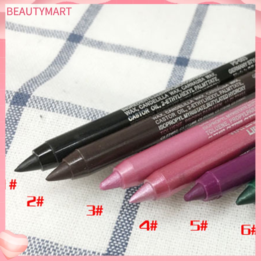 Bút Kẻ Mắt Dạng Gel Ánh Kim Tuyến Lấp Lánh Không Thấm Nước Chống Nhòe