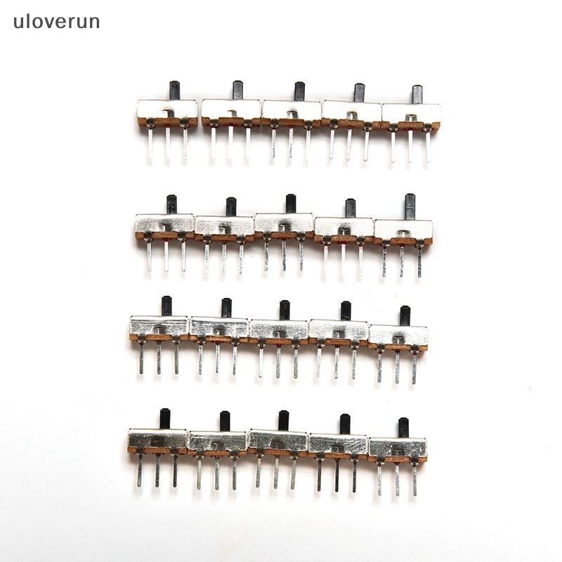 Set 20 Công Tắc Trượt 2 Vị Trí 3 Chấu SS12D00G4 SPDT 1P2T