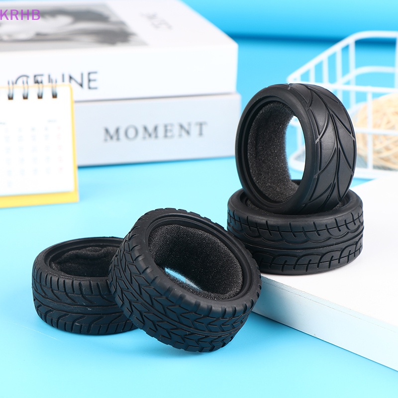 Bộ Bánh Xe Cao Su KRHB 1 / 10 65mm Cho Xe Điều Khiển Từ Xa