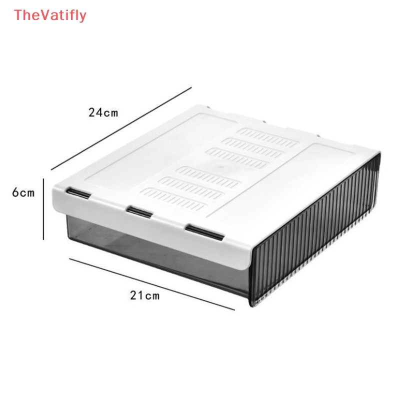[Thevalifly] Ngăn Kéo Đựng Đồ Ẩn Dưới Bàn Có Thể Trượt Vào Ngăn Kéo