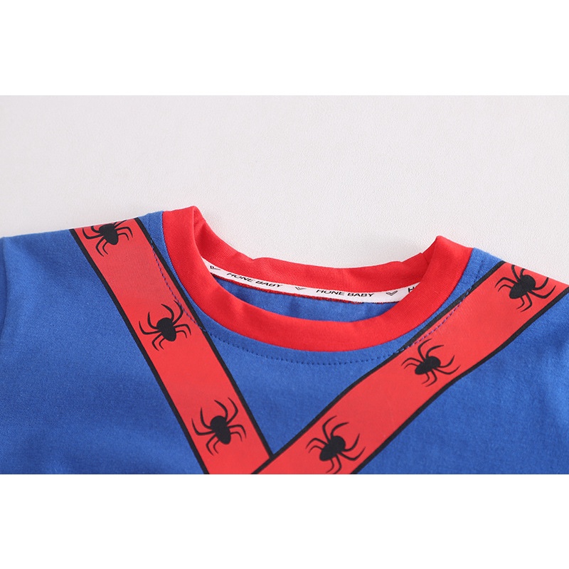 Áo Thun In Họa Tiết Người Nhện Phong Cách Hàn Quốc Thời Trang Cho Gia Đình