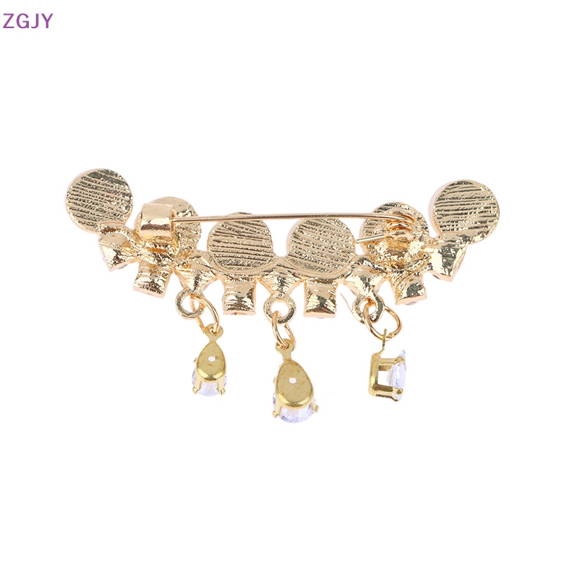 Ghim Cài Áo Đính Ngọc Trai Bằng Hợp Kim Thời Trang Cho Nữ Mới