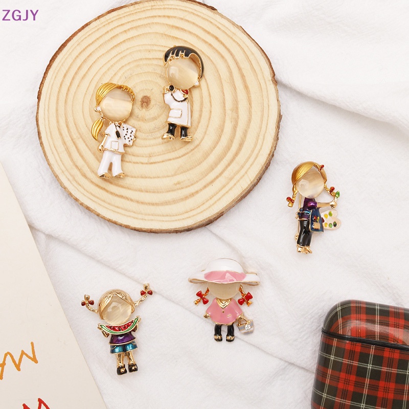 Trâm Cài Áo Họa Tiết Hoạt Hình Dễ Thương Dành Cho Nữ Mới