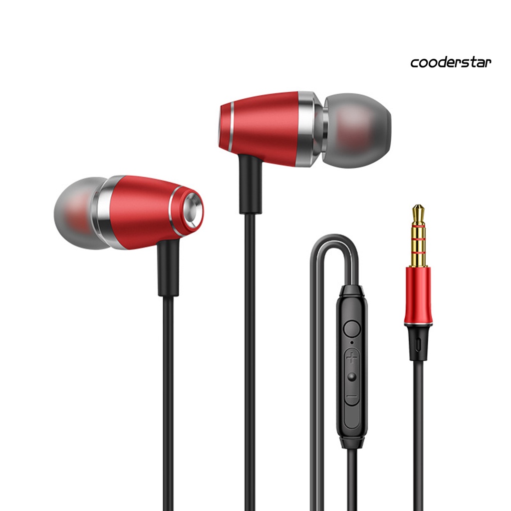 (Coood) Tai Nghe Nhét Tai Có Dây Giảm Tiếng Ồn Âm Thanh Nổi Có Cổng 3.5mm Hỗ Trợ Điều Khiển Bằng Giọng Nói