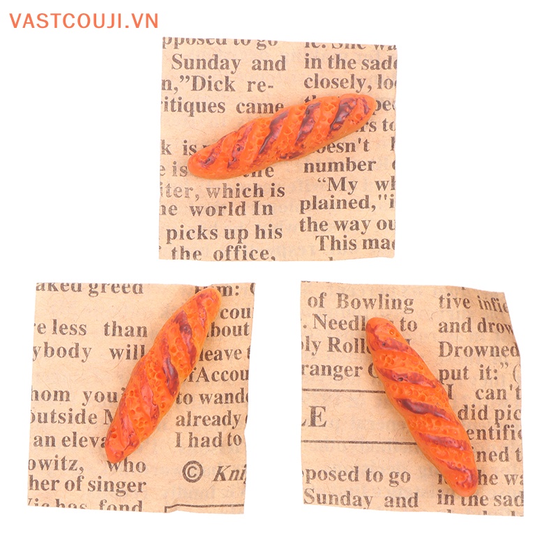 Mô Hình Bánh Mì Baguette Tỉ Lệ 1: 12 Trang Trí Nhà Búp Bê