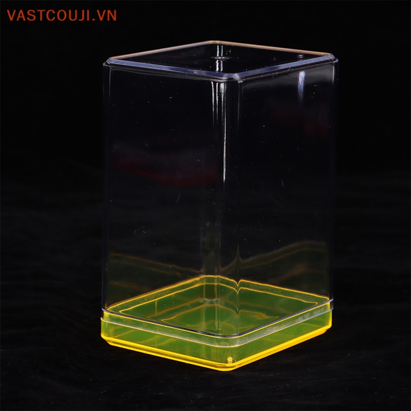 Hộp Đựng Mô Hình VASTJI Hình Vuông Trong Suốt Trưng Bày DIY Cho Bé