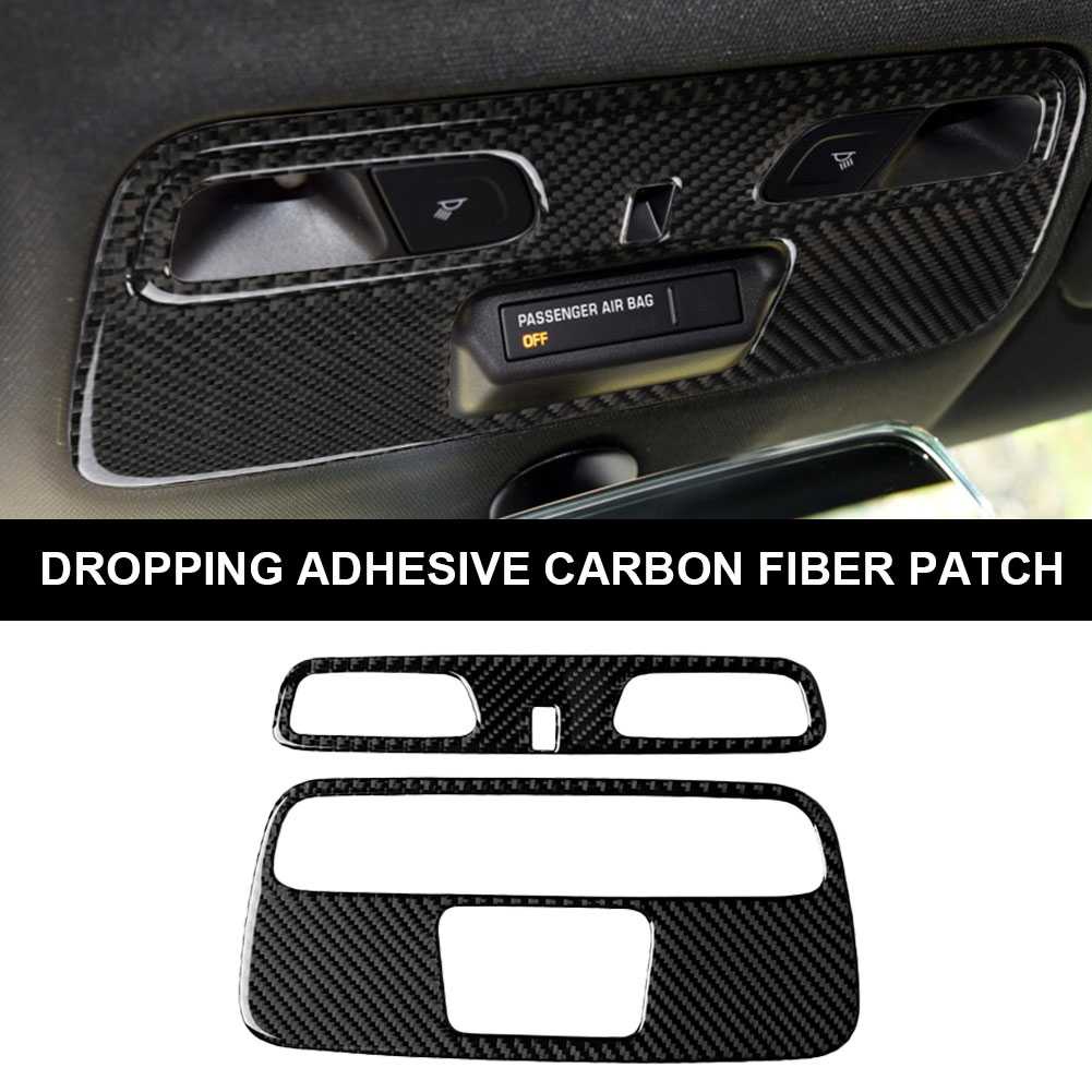 Bộ 2 Miếng Dán Trang Trí Đèn Đọc Sách Cho Xe Hơi Chevrolet Camaro