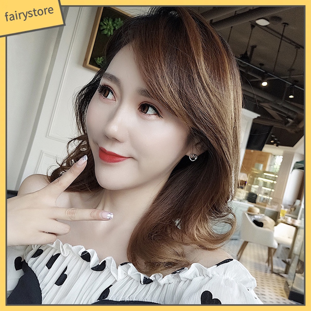 Bông Tai Hình Trái Tim Đính Đá Thời Trang Dành Cho Nữ