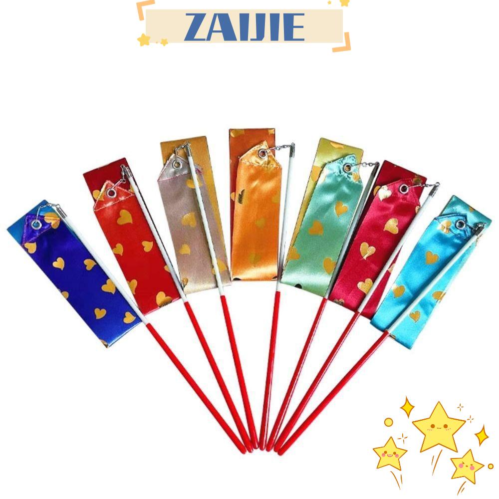 Zaijie Set 24 Que Ruy Băng Một Mặt Màu Gradient Dành Cho Tập Gym