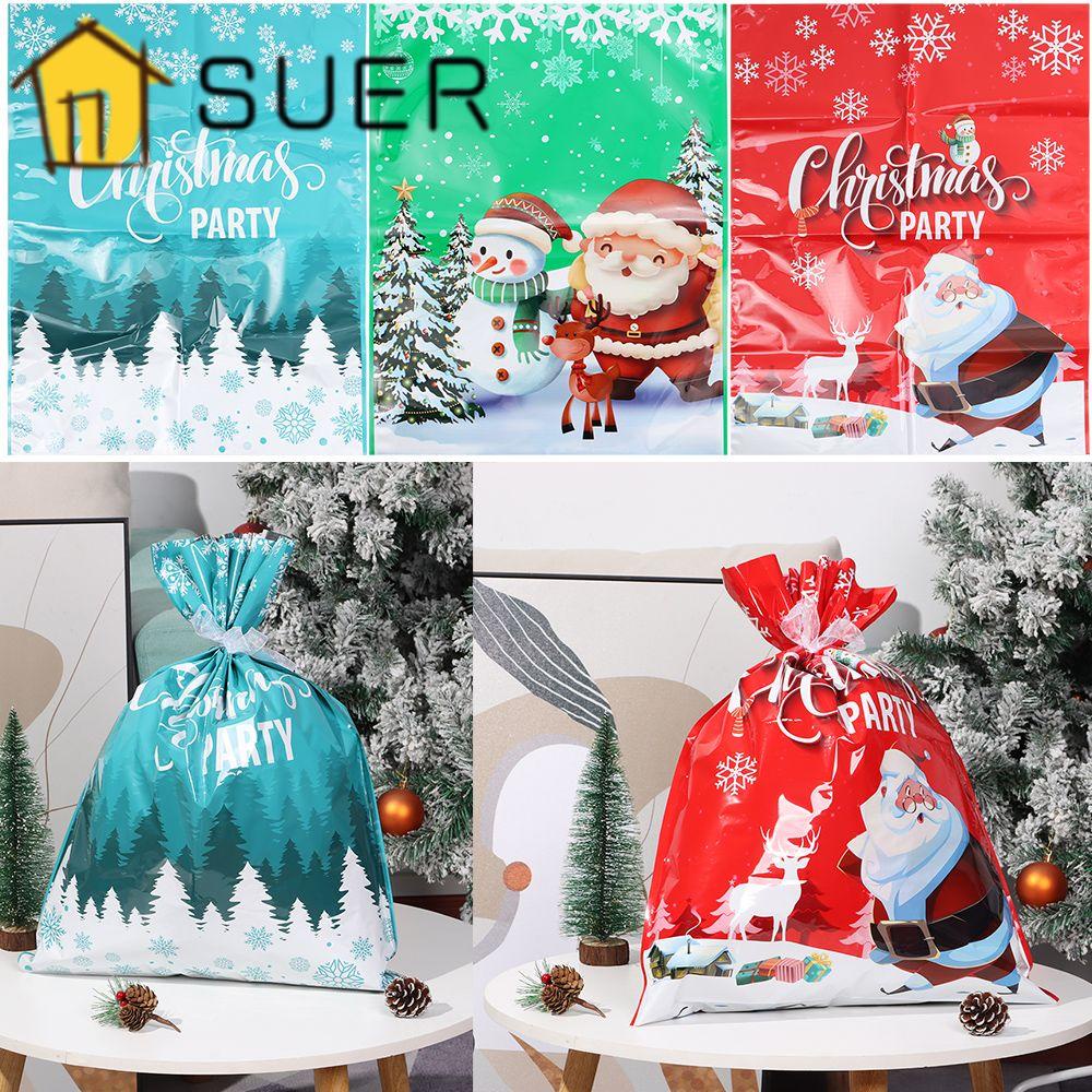 Set 1 / 5 Túi Giấy Đựng Kẹo Giáng Sinh Năm Mới