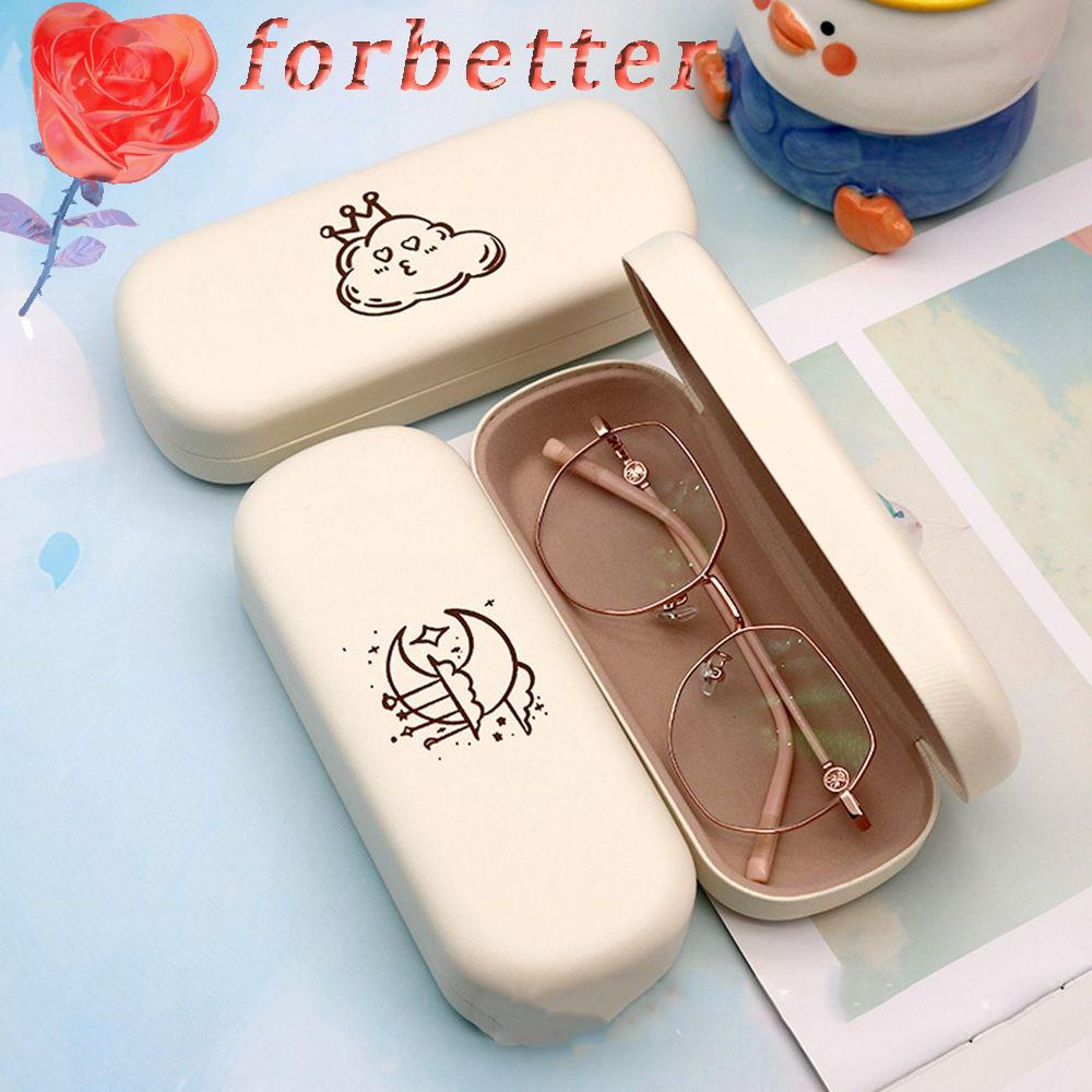 Hộp Đựng Mắt Kính Hình Vuông Bằng Da PU Họa Tiết Hoạt Hình Dành Cho Nữ Ốp