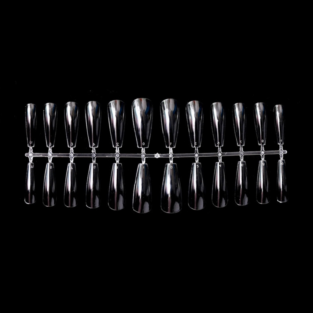 Bộ 240 Móng Tay Giả Hình Chữ T Che Phủ Toàn Diện Không Để Lại Dấu Vết